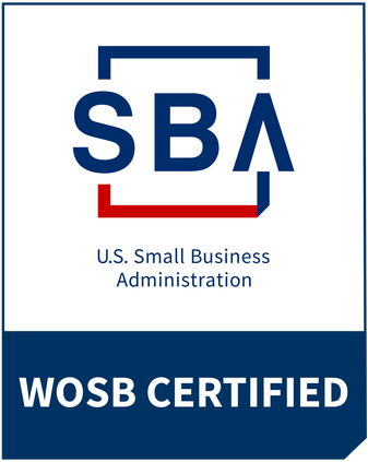 U.S. Small Business Administration Woman Owned Small Business Certified logo